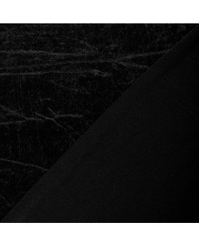 Pannesamt 069 schwarz