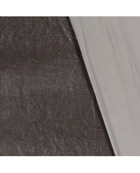 Samt 054 taupe grau