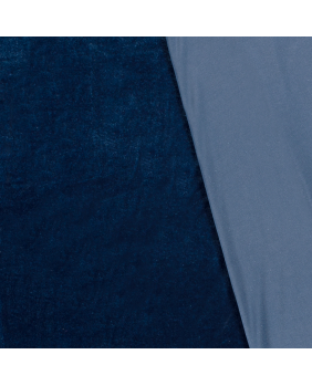 Samt 106 indigo blau